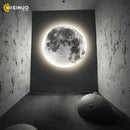 GobekUsa LED Moon Wall Lamp: Modern Indoor Lighting for Bedroom and Living Room Decor
