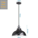 GobekUsa Black Industrial Pendant Light for Kitchen Island Bar Farmhouse Decor