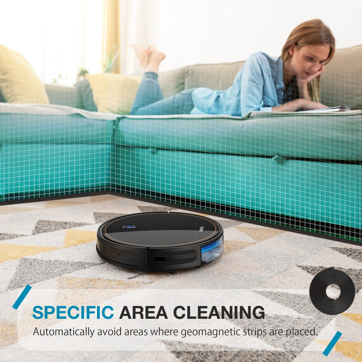 ONSON J10C Robot Vacuum Cleaner, photo 3 of 7