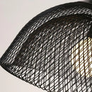 GobekUsa Industrial Birdcage Chandelier: Retro Iron Net Hanging Lamp for Creative Home Lighting
