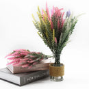 GobekUsa Lavender Vase: Artificial Flowers Home Decor Wedding Decorative Flower Pot