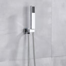 GobekUsa 16" Big Rain Shower Faucet Set with Handshower & Brass Spout