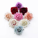 GobekUsa 6CM Roses Head DIY Wedding Decor Flowers Home Decor Artificial Flowers