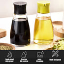 GobekUsa 170ML Seasoning Bottle with Leak-Proof Design for Oil, Soy Sauce & Vinegar