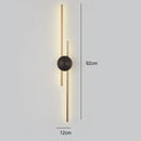 GobekUsa Copper Wall Light for Bedroom, Living Room, TV Background - Minimalist Luxury Design