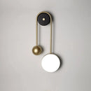 GobekUsa Golden Ball LED Wall Lamp for Home Decor