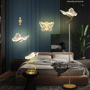 GobekUsa Butterfly Chandelier: Elegant Bedroom & Living Room Wall Lamp & Floor Decor