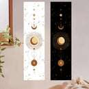 GobekUsa Lunar Eclipse Moon Phase Tapestries Psychedelic Wall Hanging