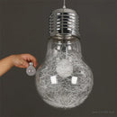 GobekUsa Big Bulb LED Pendant Lights Glass Hanglamp Fixture for Home Décor