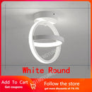 GobekUsa Black Square LED Ceiling Lamp: Modern Lighting for Corridor, Aisle, Cloakroom, Balcony