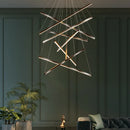 GobekUsa LED Nordic Chandelier: Modern Pendant Light for Living, Dining, and Bedroom