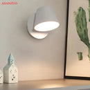 GobekUsa LED Wall lamps Modern Black White bedroom bedside living room decorative light