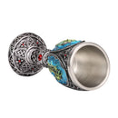 GobekUsa Dragon King Goblet 200ml: Retro Stainless Steel Wine Glass Gothic Whiskey Cup