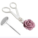 GobekUsa Cream Flower Scissors Set - Cake Decorating Tools
