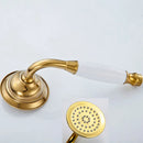 GobekUsa Brass Hand Shower Head: Premium Replacement Sprayer for Shower Faucet