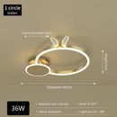 GobekUsa Butterfly Light: Modern Round Ceiling Lamp for Light Luxury Living Room, 2024 New Model