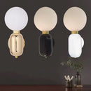 GobekUsa Gold Mirror Ball Wall Lamp - Modern Minimalist LED Sconce