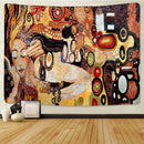 GobekUsa Bohemian Mosaic Murals Tapestry Wall Hanging Beach Mat Yoga Mat Home Decor