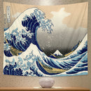 GobekUsa Beach Scenery Tapestry - Bohemian Home Decor Wall Mat for Bedroom