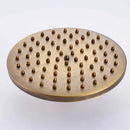 GobekUsa 8" Antique Brass Rainfall Shower Faucet Head for Refreshing Showers