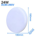 GobekUsa LED Ceiling Light: Modern Ultra-thin Panel, 6-48W, Surface Mounted for Living Room