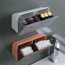 GobekUsa Cotton Swab & Pad Holder: Bathroom Organizer & Cosmetic Container