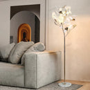 GobekUsa Ginkgo Leaf Floor Lamp for Living Room Bedroom Reading LED Floor Light