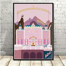 GobekUsa Grand Budapest Hotel Minimalist Wall Poster for Stylish Home Decor