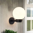 GobekUsa Globe Shade Wall Lantern for Entryway Porch Patio, E27 Base Socket