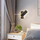 GobekUsa LED Wall Lamps: Modern Spin Design for Bedroom, Hall, Living Room - 90-260V