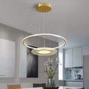 GobekUsa Acrylic Remote Control Chandelier: Modern Nordic Lighting for Home Decor