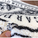 GobekUsa Angel Print Shaggy Bath Rug 40x60cm