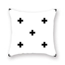 GobekUsa Black Geometric Cushion Cover | Decorative Sofa Pillow Cases | Living room Throw Home Decor