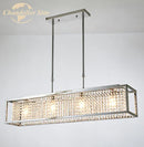 GobekUsa Crystal Rectangle Luxury Chandelier for Elegant Home Décor