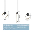 GobekUsa LED Aluminum Pendant Lamp for Kitchen, Restaurant, Bar, Living Room, Bedroom
