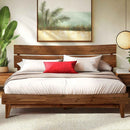 Acacia Aurora Deluxe Wood Platform Bed Frame for Ultimate Comfort and Style
