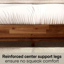 Acacia Aurora Deluxe Wood Platform Bed Frame for Ultimate Comfort and Style