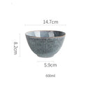 GobekUsa Japanese Style Ceramic Dinnerware Set