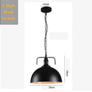 GobekUsa Black Industrial Pendant Light for Kitchen Island Bar Farmhouse Decor