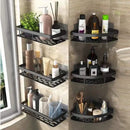 GobekUsa Corner Shower Shelf Bathroom Storage Holder Shampoo Organizer & Accessories
