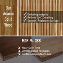 Bosk Solid Wood Bed Frame by Megsu