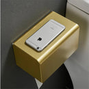 GobekUsa Brushed Gold Aluminum Toilet Paper Holder