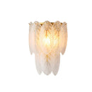 GobekUsa Crystal Feather Wall Lamp: Modern Luxury for Bedroom, Living Room & Restaurant