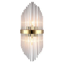 GobekUsa Glass Rod Crystal Wall Lamp: Modern Nordic Light Luxury for Bedroom, Living Room