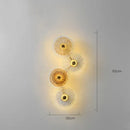 GobekUsa Glass Aisle Wall Light - Modern Light Luxury Wall Lamp for Living Room