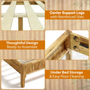 Bosk Solid Wood Bed Frame by Megsu