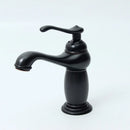 GobekUsa Black Brass Bathroom Basin Faucet with Ceramic Mixer Tap