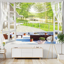 GobekUsa Bohemian Wood Tapestry Wall Hanging for Stylish Dorm Room Decor