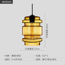 GobekUsa Geometric Glass Pendant Light Collection: Modern Crystalline Pendant Series
