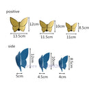GobekUsa Butterfly Wall Mount: Modern 3D Home Decor for Kids' Room or Background Wall
